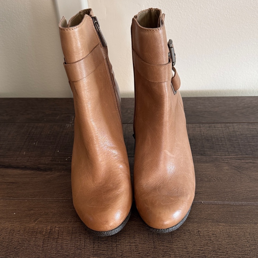 Vince Camuto Brown Ankle Booties
